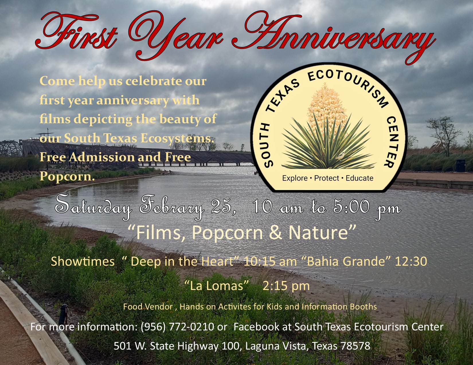 South Texas Ecotourism Center - First Year Anniversary