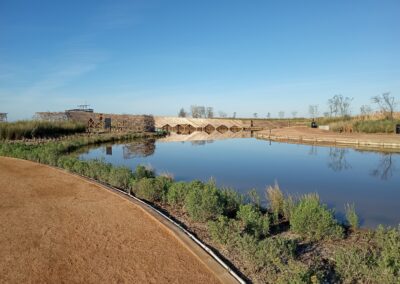 South Texas EcoTourism Center - Land bridge